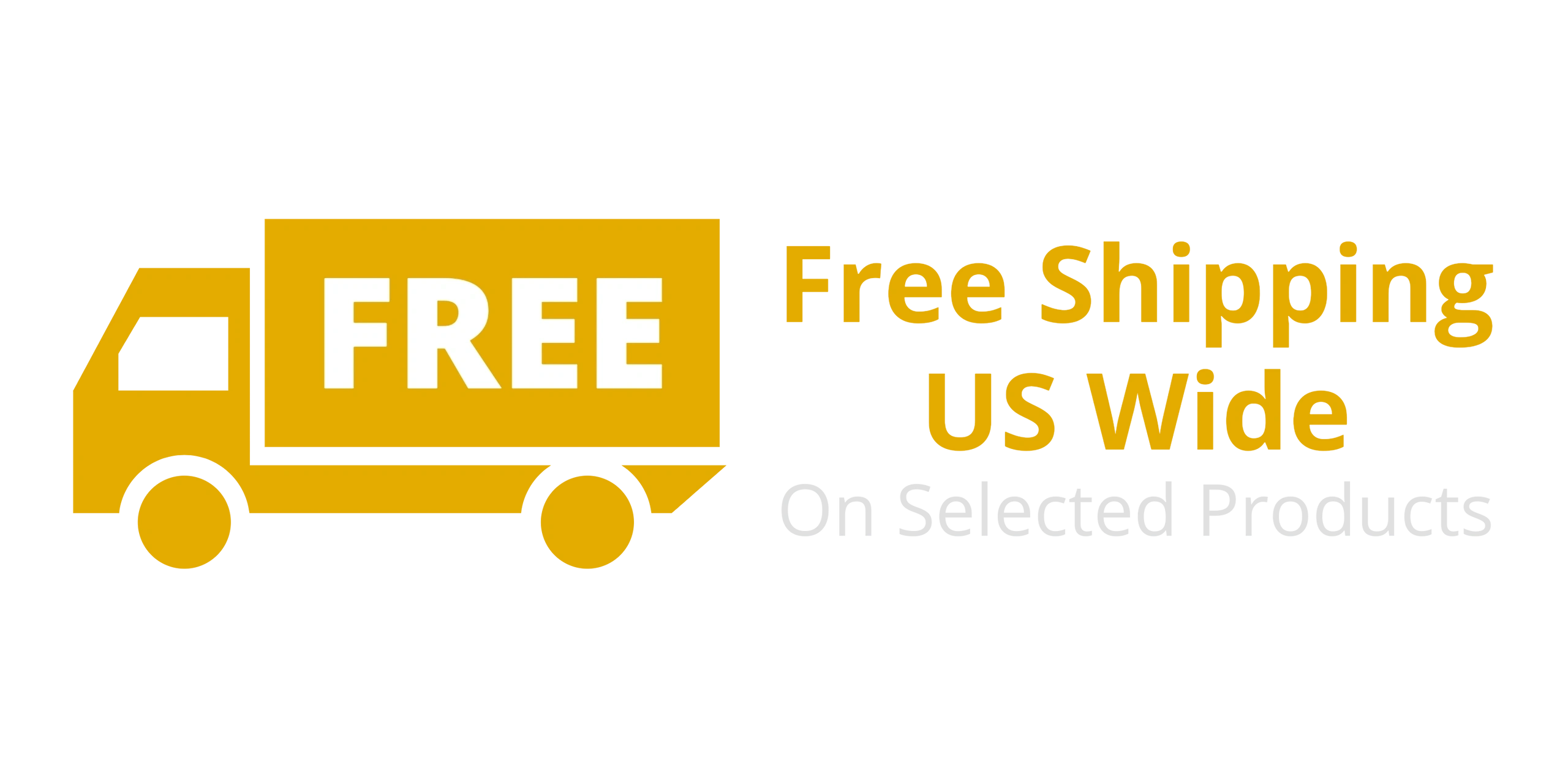 Free Shipping US Wide On Selected Products